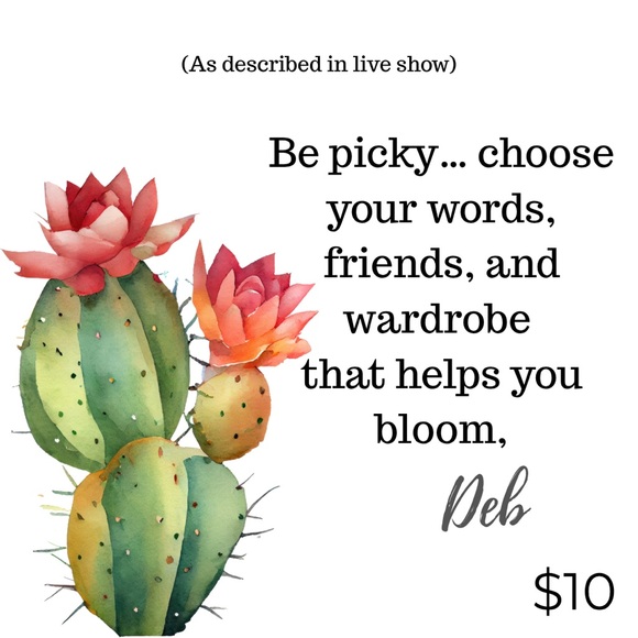 Live Show Monday November 24 3:00pm EST XL-4X POSITIVE VIBES PLUS SIZE FUN GIFTS - Picture 3 of 16